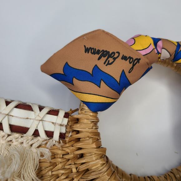 Sam Edelman Straw Tote Handbag - Picture 2 of 13